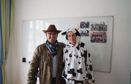 Faschingdienstag im Gemeindeamt Tadten