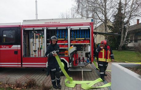 Übung der FF Tadten